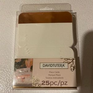 NWT - Rose Gold Place Cards